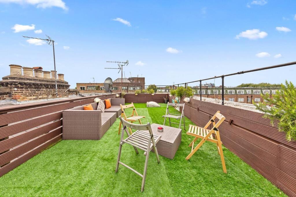 Spacious Sleep 11 With Terrace In Earls Court Ec99 Londra Dış mekan fotoğraf